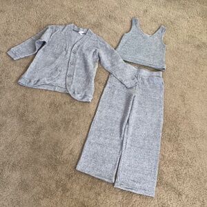 Joyspun 3 piece terry lounge set S